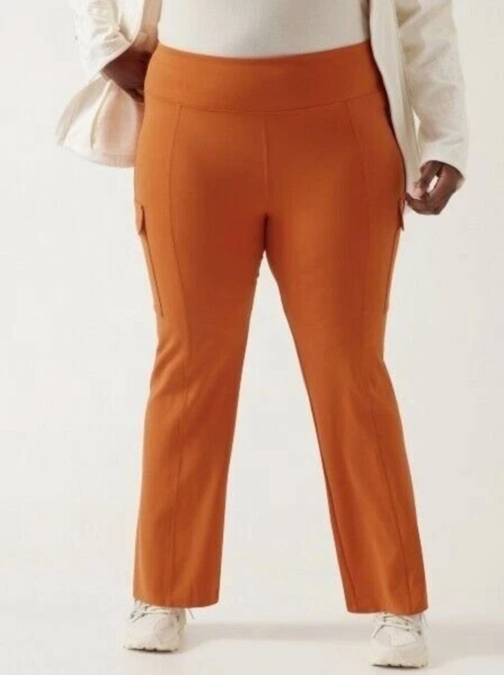 NEW Athleta Delancey Straight Cargo Pant Size 3X Athleisure Casual Colorful Work